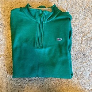 Boys Size M Vineyard Vines Pima Cotton 1/4 zip